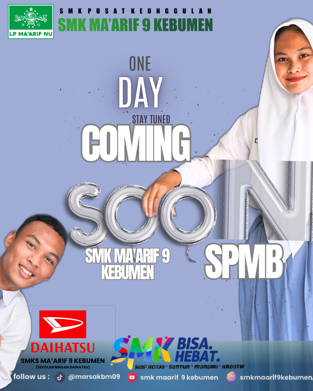 Besok Dibuka, SPMB SMK Ma&rsquo;arif 9 Kebumen Mulai Menjaring Masa Depan