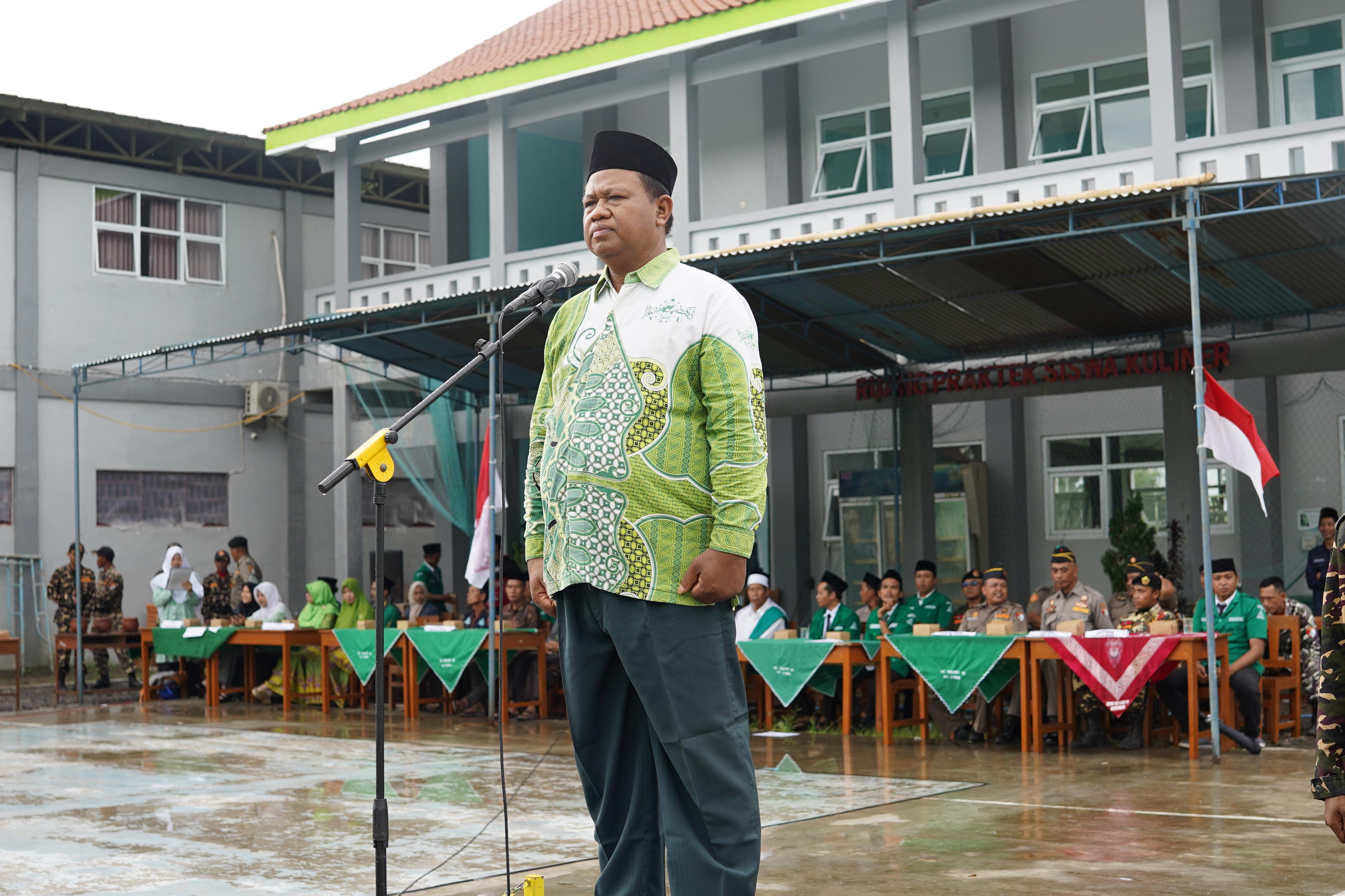 Diklatsar Banser Satkoryon Klirong Resmi Dibuka di SMK Ma&rsquo;arif 9 Kebumen